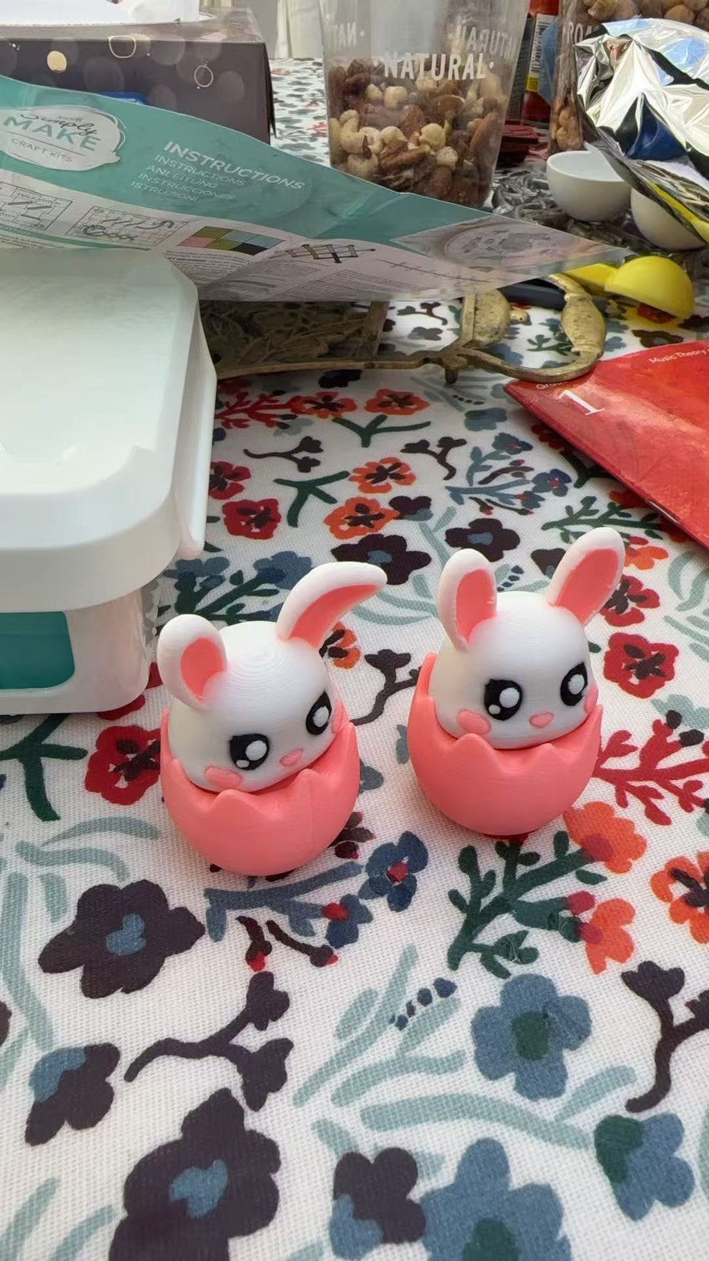 Bunny in Eggshell