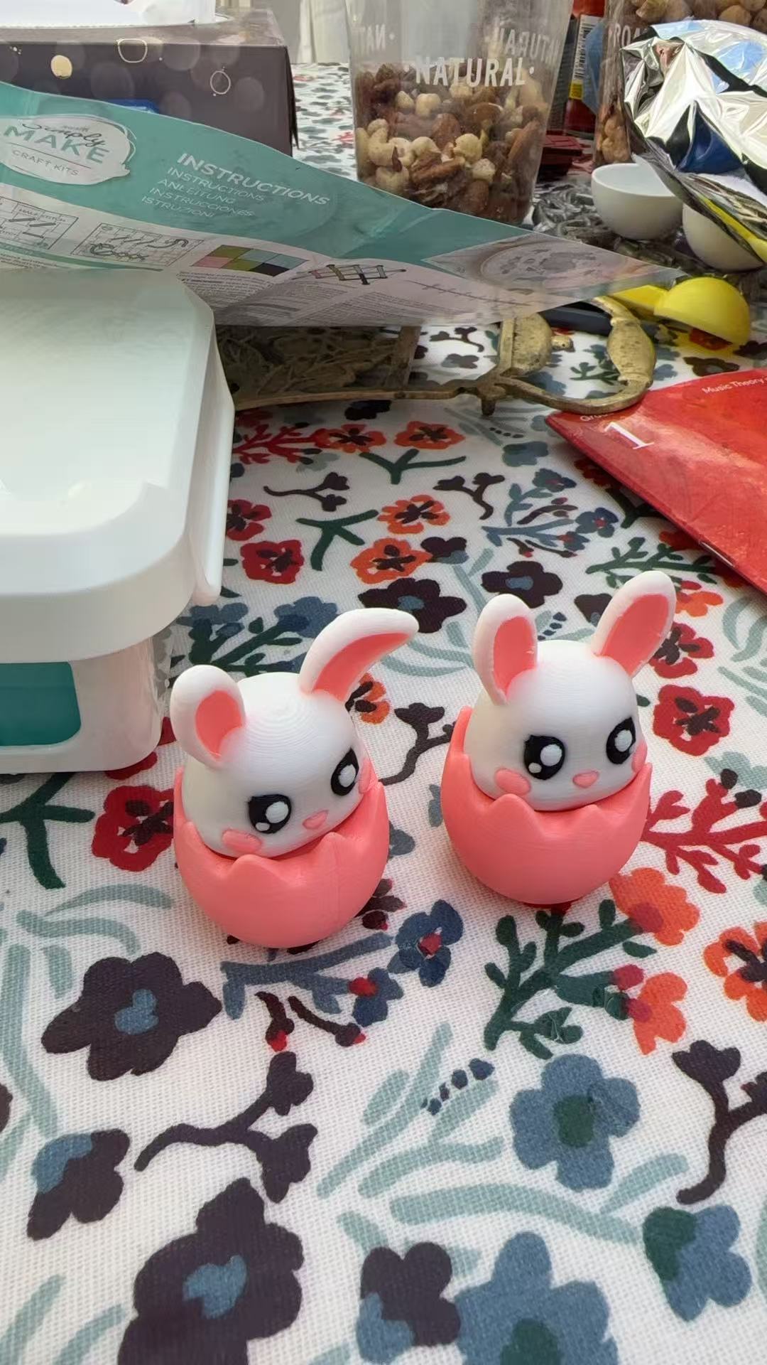 Bunny in Eggshell