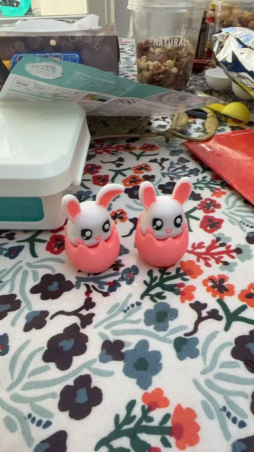 Bunny in Eggshell