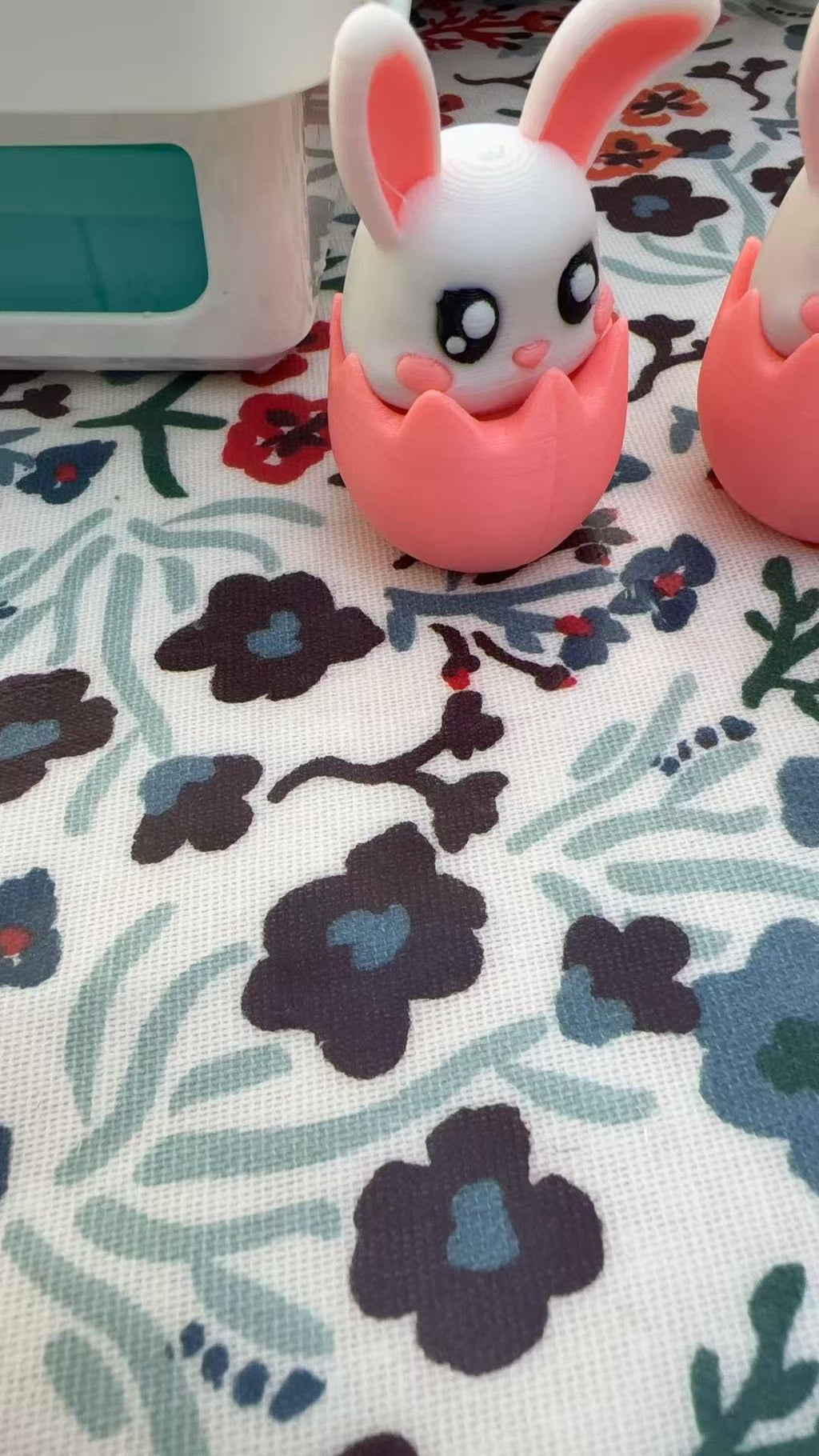 Bunny in Eggshell
